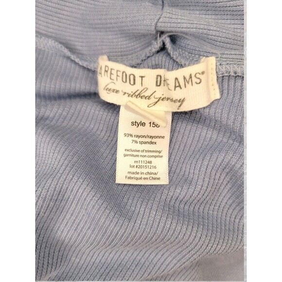 Barefoot Dreams CozyChic Lite Circle Cardigan Size LG Gray Pockets Soft Lounge - Picture 4 of 4
